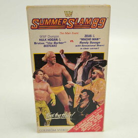 【中古】WWF SUMMER SLAM89 プロレス VHS 輸入版 WF073