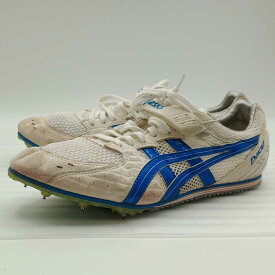 【中古】アシックス タイガーパウ DSPURT 2 オールウェザー 陸上スパイク シューズ 25.5cm TTP723 ユニセックス asics