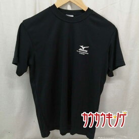 【中古】ミズノ 全日本 北海道 2008 半袖シャツ プラシャツ S ブラック メンズ MIZUNO 卓球ウェア