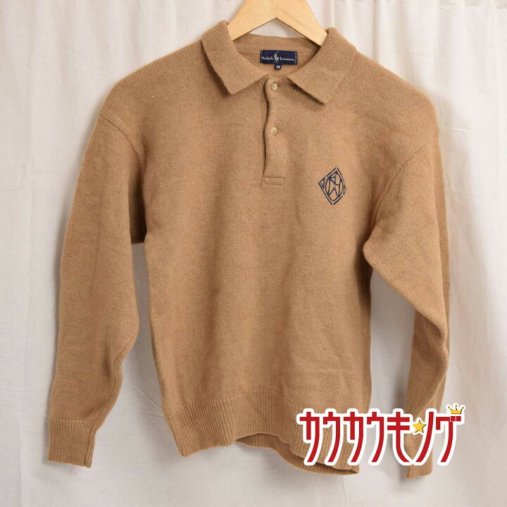 楽天市場】【中古】ラルフローレン 長袖 ニット セーター ハーフボタン 