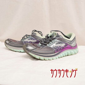 【中古】ブルックス/BROOKS グリセリン G13 /GLYCERIN G13 23cm グレー ランニングシューズ トレラン