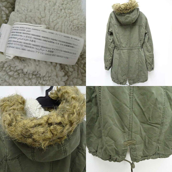 楽天市場】【中古】アバクロンビー&フィッチ 裏ボア ファーフード  
