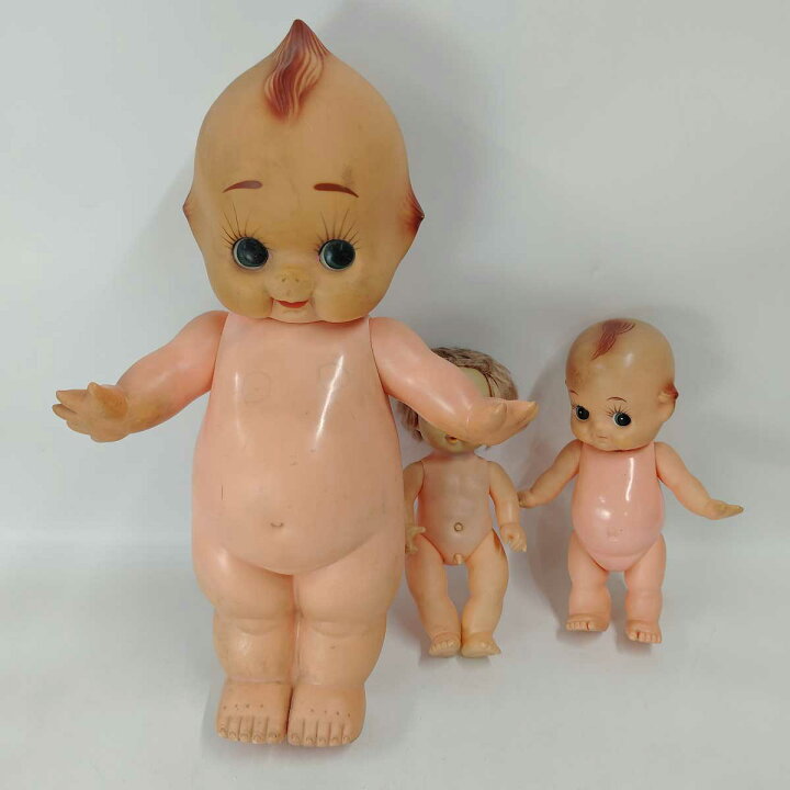 楽天市場】【中古】[3点セット] 特大 キューピー人形 レトロ 