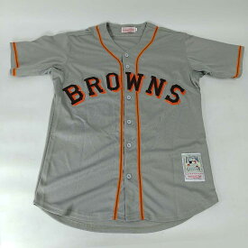 【中古】Mitchell&Ness BROWNS MLB ユニフォーム 1/8 Eddie Gaedel エディ・ゲーデル COOPERSTOWN COLLECTION M メンズ
