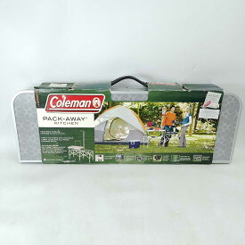 【中古】コールマン オールインワン キッチンテーブル 折りたたみ式 パックアウェイ 2000011062 Coleman