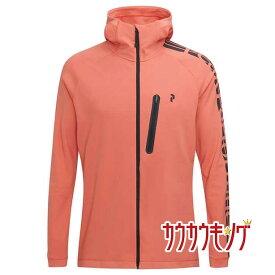 【中古・未使用品】ピークパフォーマンス PeakPerformance パワー ジップ フード サイズM Cly Red Power Zip Hood ジップアップパーカー M G61970032 メンズ