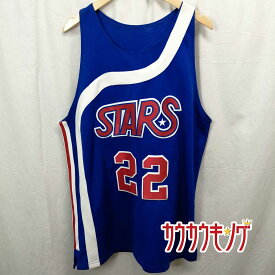 【中古】Utah Stars ユタ スターズ ユニフォーム #22 Moses Malone モーゼス マローン ユニフォーム 直筆サイン入り メンズ ABA NBA バスケットボールウェア