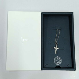 【中古】レジエ 純チタンネックレス クロス leger ユニセックス