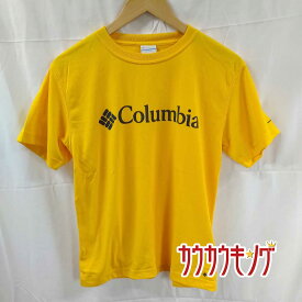 【中古】コロンビア ヘンショーTシャツ S イエロー PM2184 メンズ COLUMBIA トップス アウトドアウェア