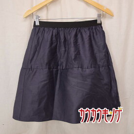 【中古】DRESSTERIOR (ドレステリア) スカート 36 ネイビー レディース