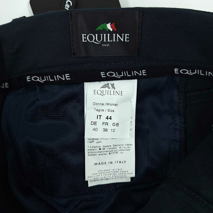 楽天市場】【中古・未使用品】エクイライン 乗馬 馬術 キュロット FULL 
