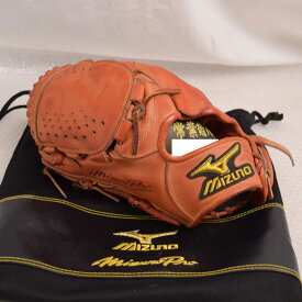 【中古】ミズノプロ 常葉菊川高校 選手実使用 オーダーグローブ 硬式 左投げ投手用 　 MIZUNO PRO