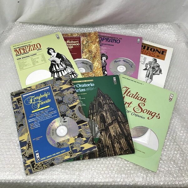 【中古】MMO Music Minus One / マイナスワン オーケストラ・ピアノ伴奏CD付き 5点 付録なし2点 計7点