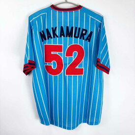 【中古】東京ヤクルトスワローズ 1974-1977 ビジター 復刻 ユニフォーム 50周年記念 #52 中村悠平