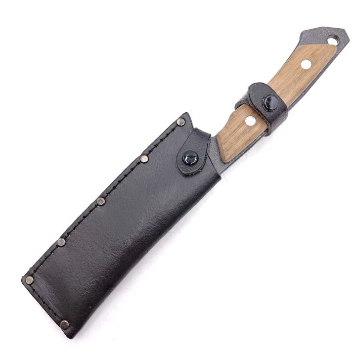 楽天市場】【中古】BABACHO 馬場長金物 多喜火鉈 刃渡110mm 革ケース付 