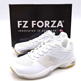 【中古・未使用品】FZ FORZA フォーザ FIERCE W V2 メッシュ バドミントン シューズ 22.5cm ホワイト FZ302948 レディース