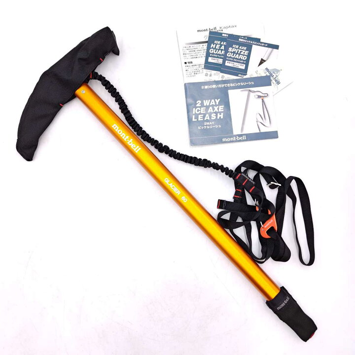 楽天市場】【中古・未使用品】モンベル グレイシャー60 ピッケル 