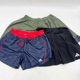 【中古】[3点セット] アディダス ハーフパンツ スカート L レディース ADIDAS スポーツ テニスウェア