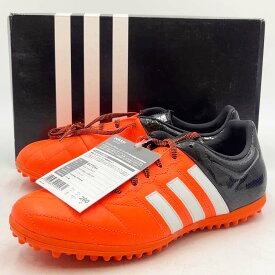 【中古・未使用品】アディダス エース 15.3 TF LE トレーニングシューズ 26cm オレンジ ブラック B27064 メンズ ADIDAS 人工芝 固い土 サッカー フットサル