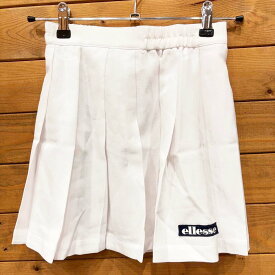 【中古】エレッセ スコート M ホワイト レディース ellesse スカート テニスウェア