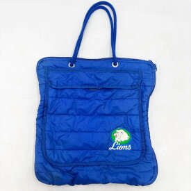 【中古】西武ライオンズ トートバッグ 80年代 当時物 黄金期 プロ野球 手提げバッグ 昭和 レオ