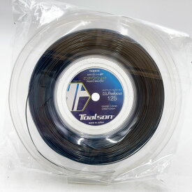 【中古・未使用品】トアルソン ポリグランデ プロフォーカス 125 POLY GRANDE Profocus 硬式 テニス ストリング ガット 240m ロール ネイビー 74425123 TOALSON 1.25mm