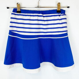 【中古】ヨネックス スコート M ブルー/ホワイト レディース YONEX スカート テニスウェア
