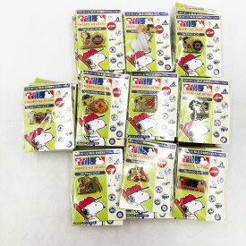 【中古・未使用品】[10個入] NORICO ノリコ スヌーピー × MAJOR LEAGUE BASEBALLコレクション ピンズ BOX MLB メジャーリーグ PEANUTS ピーナッツ