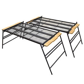 【中古】[2点セット] DOD TEQUILA TABLE テキーラテーブル TB4-535 キャンプ アウトドア ジャグスタンド 調理台 ラック