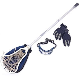 【中古】[セット] STX スティック(7075シャフト) / アイガード(4Sight+ S ) / グローブ(Sサイズ) レディース ラクロス