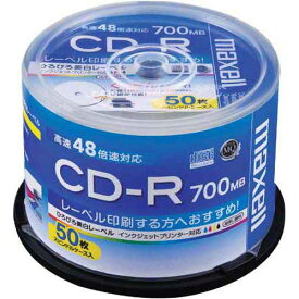 マクセル CD−Rデータ用　48倍速　IJ対応　50枚SP