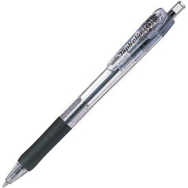 ゼブラ ノック式タプリクリップボールペン0．7mm黒10本