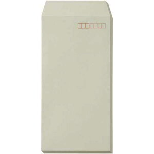 キングコーポレーション カラークラフト封筒 長3 グレー 100枚入