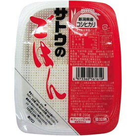 サトウのご飯　200g　6個入