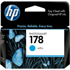 HP（ヒューレット・パッカード） 純正インク　HP178（CB318HJ）　シアン