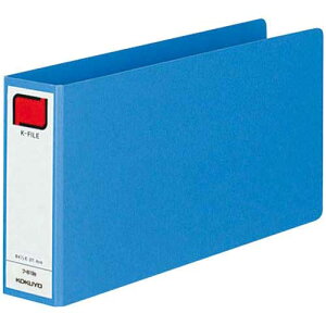 コクヨ 統一伝票用Kファイル ターンアラウンド2穴青12冊