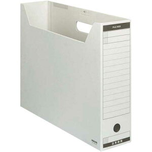 コクヨ ファイルボックス Bタイプフタ付 A3横 灰5個