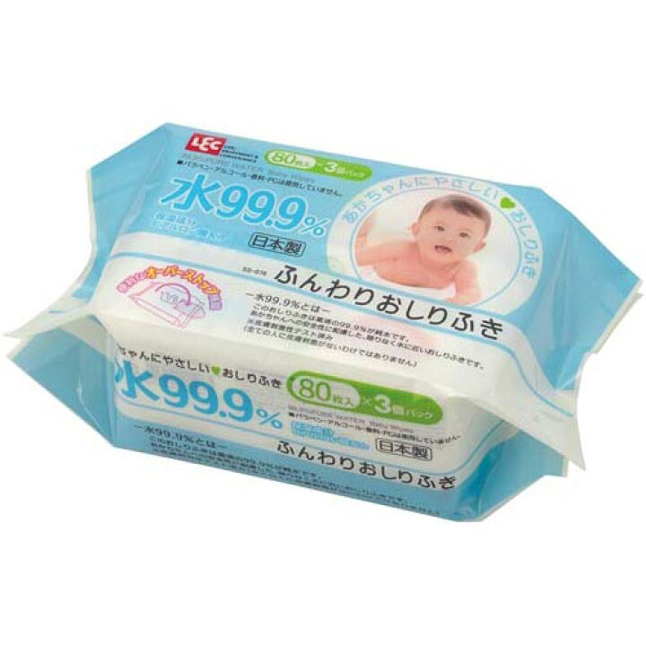 楽天市場】レック 水99.9% ふんわりおしりふき80枚×3個×4 : カウモール 楽天市場】レック 水99.9% ふんわりおしりふき80枚×3個×4 : カウモール