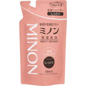 第一三共ヘルスケア ミノン全身シャンプーしっとり詰替え　380ml