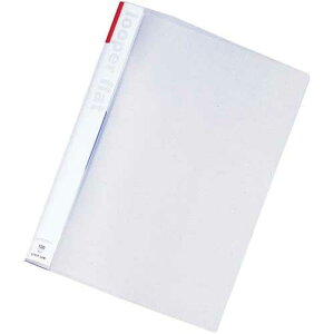 リヒトラブ ルーパーフラットファイル A4縦 赤 1冊