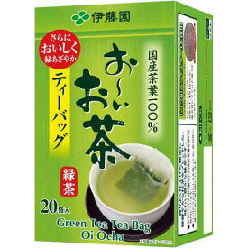 伊藤園 おーいお茶ティーバッグ　抹茶入り緑茶　20袋入×3