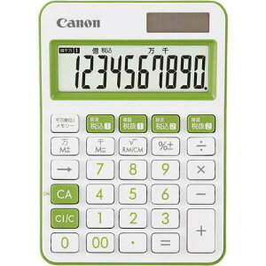 キヤノン カラー電卓 LS−105WUC−GR グリーン