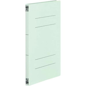 プラス PPフラットファイルB4二つ折り ブルー 1冊