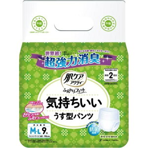 日本製紙クレシア 肌ケアアクティ 気持ちいい薄型パンツ M−L 1箱【取寄商品】