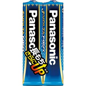 パナソニック アルカリ乾電池 エボルタNEO 単4 2本入