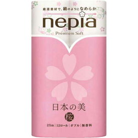 王子ネピア ネピアプレミアムソフト12ロール日本の美桜×6