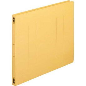 カウネット フラットファイル樹脂とじ具　B4横　黄　10冊
