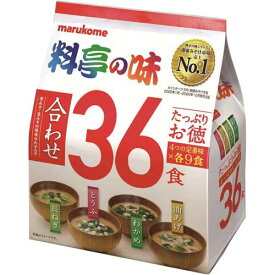 マルコメ たっぷりお徳料亭の味　36食×3