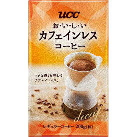 UCC おいしいカフェインレスコーヒー　VP200g