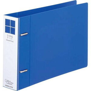 コクヨ <スムーススタイル>A5横 背幅45mm 青10冊